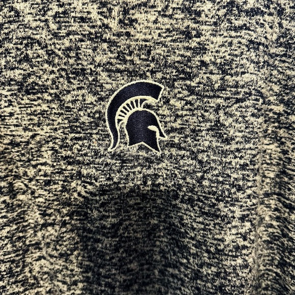 NWOT. Michigan State 1/4 zip pullover - Picture 2 of 4